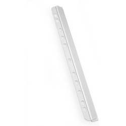 GRZBIETY WSUWANE Z PERFORACJĄ 6mm PRZEZROCZYSTE (50)