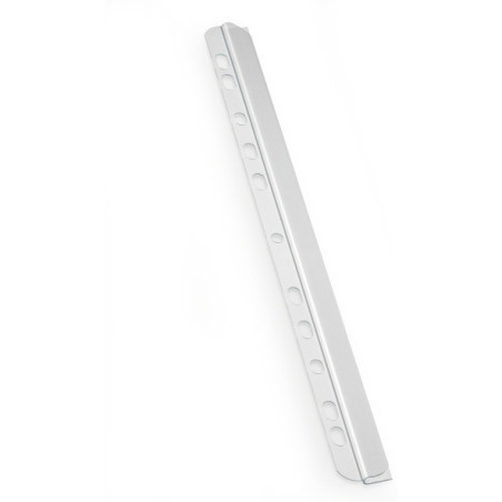 GRZBIETY WSUWANE Z PERFORACJĄ 6mm PRZEZROCZYSTE (50)