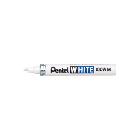 MARKER OLEJOWY PENTEL WHITE 100W M