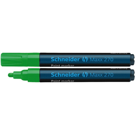 Marker olejowy Schneider Maxx 270 zielony