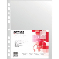 Koszulki Office Products A4/40um groszkowe (100)