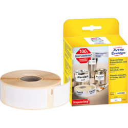 Etykiety na rolce Avery Zweckform 19x64mm Heavy Duty białe (450)