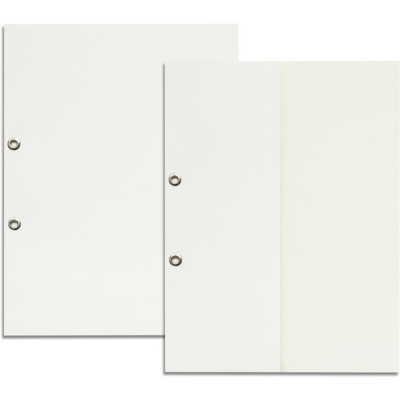 Skoroszyt tekturowy Barbara A4 1/2 oczkowy