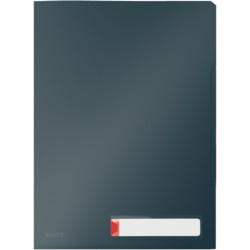 Folder PP Leitz Cosy A4/200um 3 przegródki szary