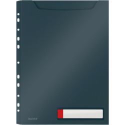 Koszulki PP Leitz Cosy A4/200um 150k szare (3)