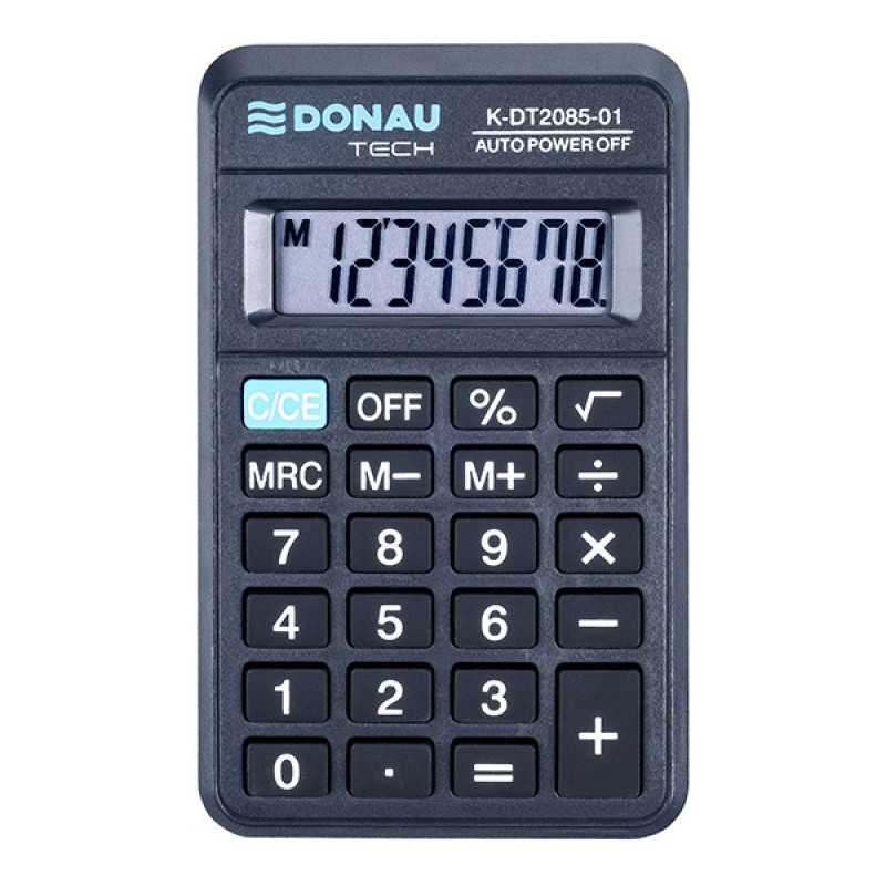 Kalkulator Donau Tech K-DT2085-01 czarny