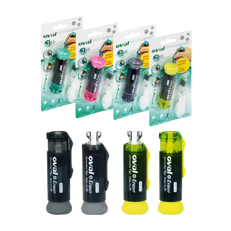 Korektor w taśmie Oval QDR-506 5mm/6m +wkład