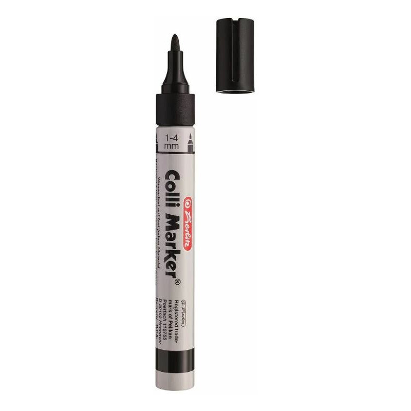 Marker permanentny Herlitz Colli-Marker czarny