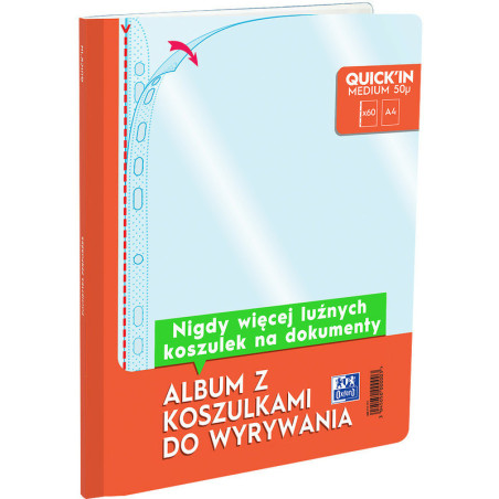 Koszulki w albumie Oxford A4/50um krystaliczne (60)