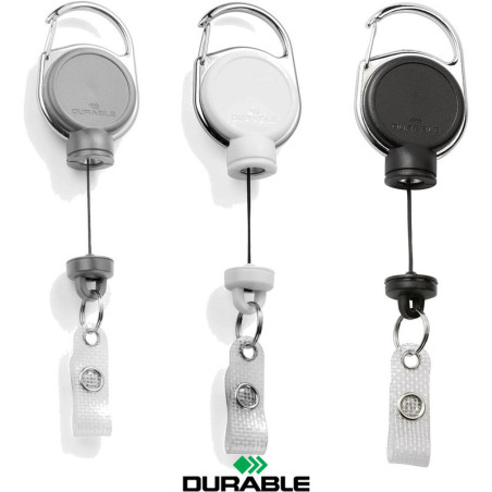 Mechanizm ściągający Durable Extra Strong czarny