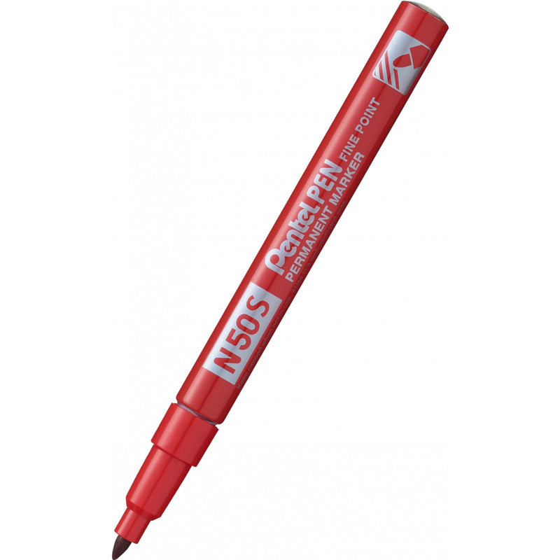 Marker permanentny Pentel Pen N50S czerwony
