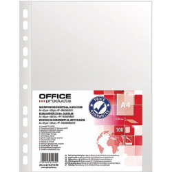 Koszulki Office Products A4/60um krystaliczne (100)