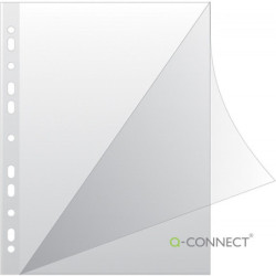 Koszulki Q-Connect A4/100um Typ L krystaliczne (100)