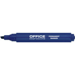 Marker permanentny Office Products 1-5mm ścięty niebieski