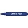 Marker permanentny Office Products 1-5mm ścięty niebieski