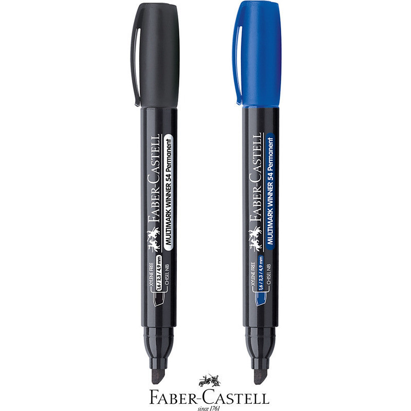 Marker permanentny Faber-Castell 54 czarny