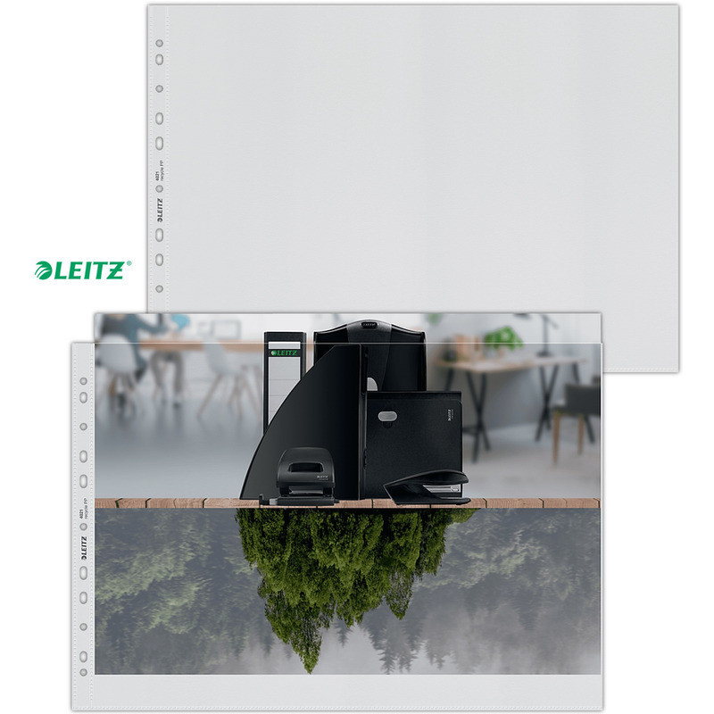 Koszulki Leitz Recycle A3/100um groszkowe (25)