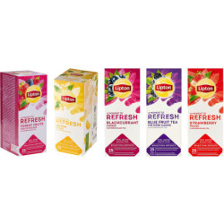 Herbata Lipton Refresh Strawberry (25)