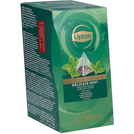 Herbata Lipton Exclusive Selection Delicate Mint (25)