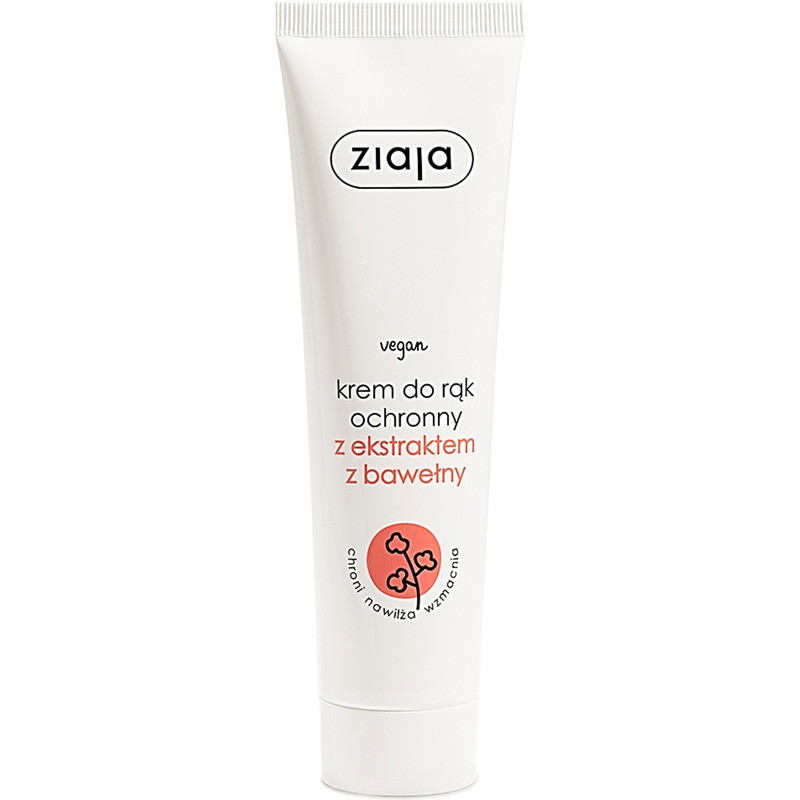 Krem do rąk Ziaja 100ml z ekstraktem z bawełny