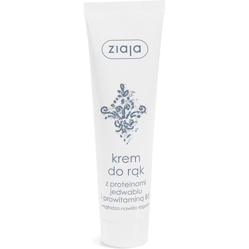 Krem do rąk Ziaja 100ml z proteinami jedwabiu i prowitaminą B5