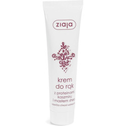 Krem do rąk Ziaja 100ml z proteinami kaszmiru i masłem shea
