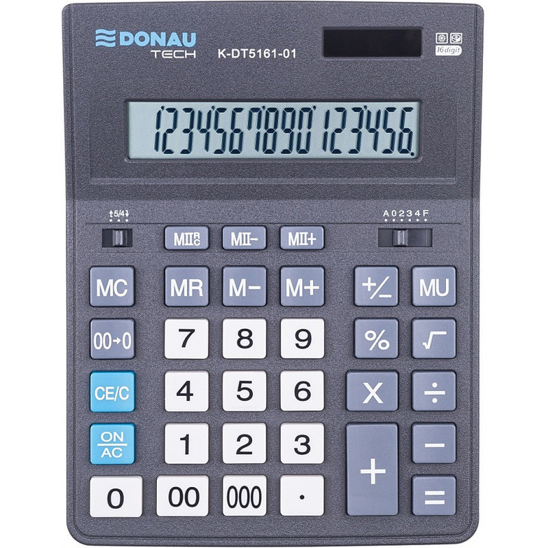 Kalkulator Donau Tech K-DT5161-01 czarny