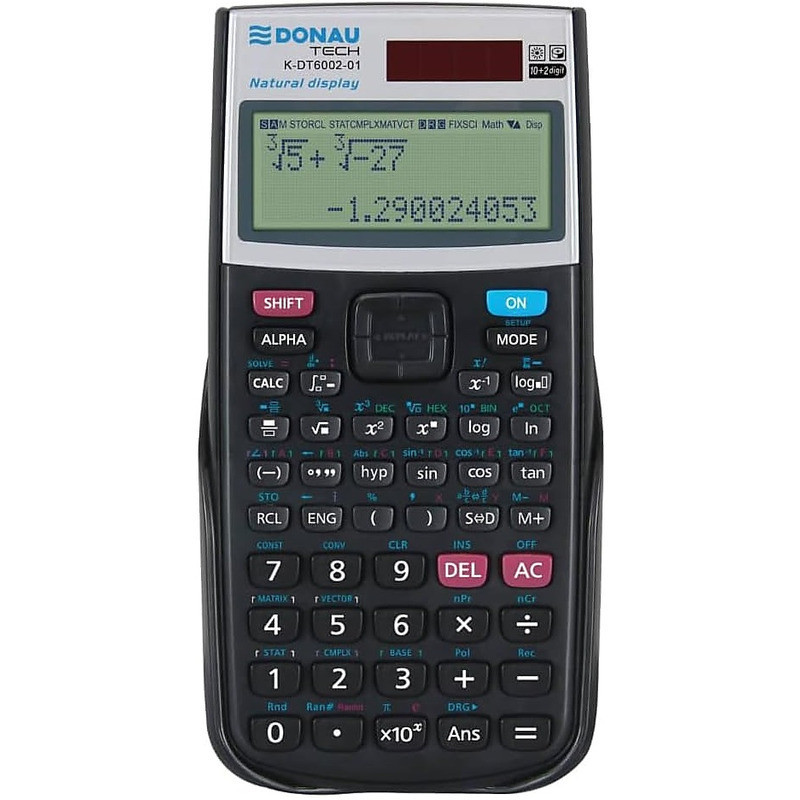 Kalkulator naukowy Donau Tech K-DT6002-01 czarny