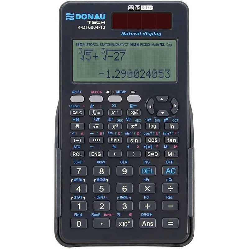 Kalkulator naukowy Donau Tech K-DT6004-13 grafitowy