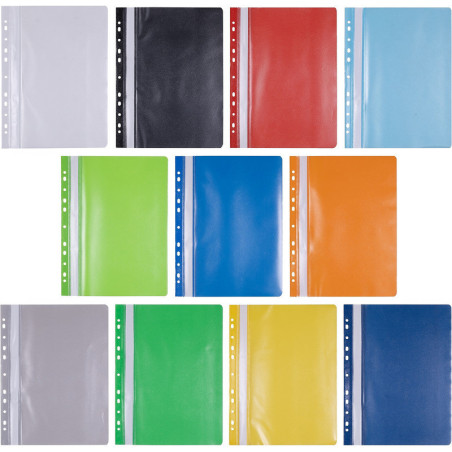 Skoroszyt OFFICE PRODUCTS, PP, A4, miękki, 100/170