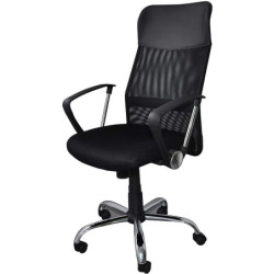 Fotel biurowy Office Products Corfu czarny