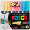 Markery z farbą plakatową Uni POSCA PC-1MR 8 kolor