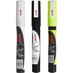 Marker kredowy Uni PWE-3MS biały