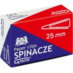 SPINACZE BIUROWE TRÓJKĄTNE 25mm (100)