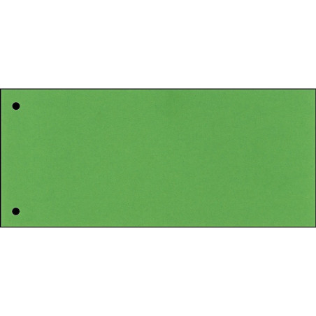 PRZEKŁADKI KARTONOWE ESSELTE 1/3 A4 ZIELONE (100)