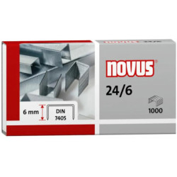 ZSZYWKI NOVUS 24/6 DIN (1000)